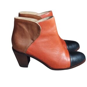 Wolverine 1000 Mile  Ceremony Demi Booties Samantha Pleet Leather Women’s